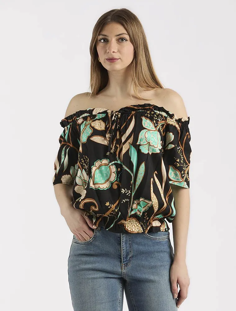 Black short sleeve shirt Artigli