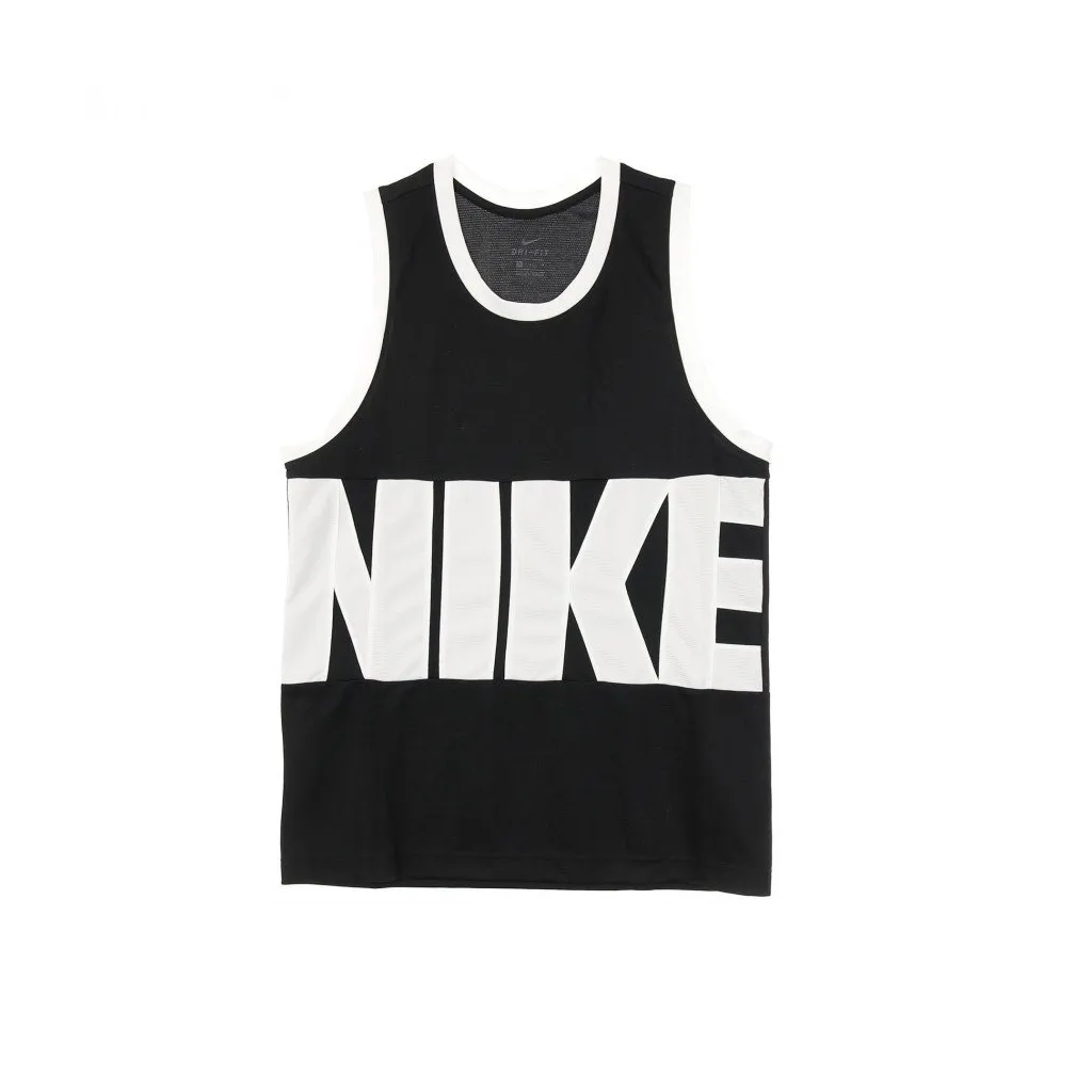 canotta tipo basket uomo m df jersey starting five BLACK/BLACK/WHITE/WHITE