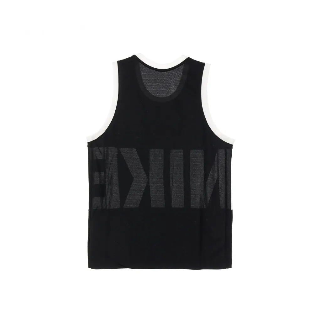 canotta tipo basket uomo m df jersey starting five BLACK/BLACK/WHITE/WHITE