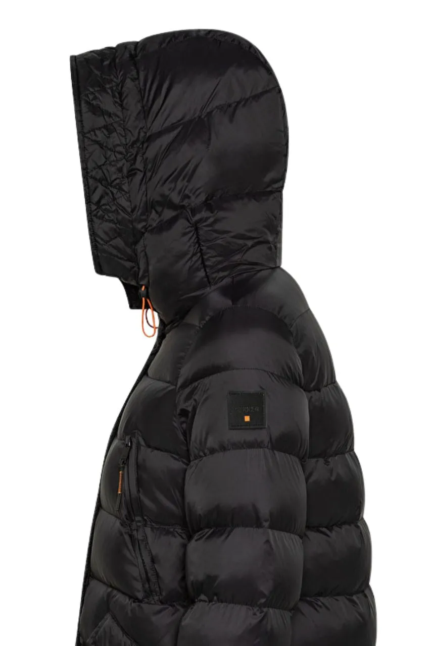 Dekker Black Nylon Jacket
