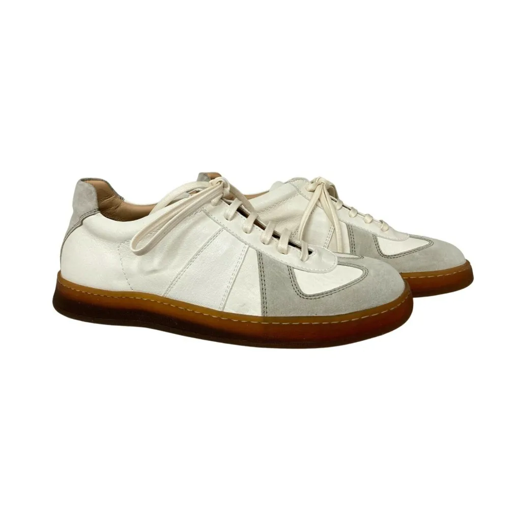 ERNESTO DOLANI scarpa uomo allacciata pelle/camoscio panna 2UTIT03 CROSTA AVORIO MADE IN ITALY