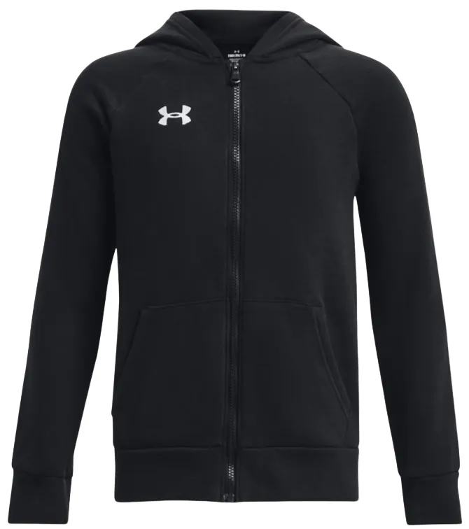 Felpe con cappuccio Under Armour Boys' UA Rival Fleece Full-Zip Hoodie