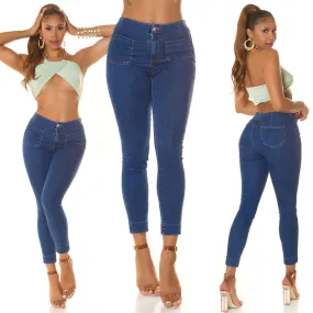 Jeans skinny GZ326 blu