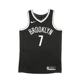 Men's NBA Swingman Basketball Jersey Icon Edition 2020 No 7 Kevin Durant in Bronet Black