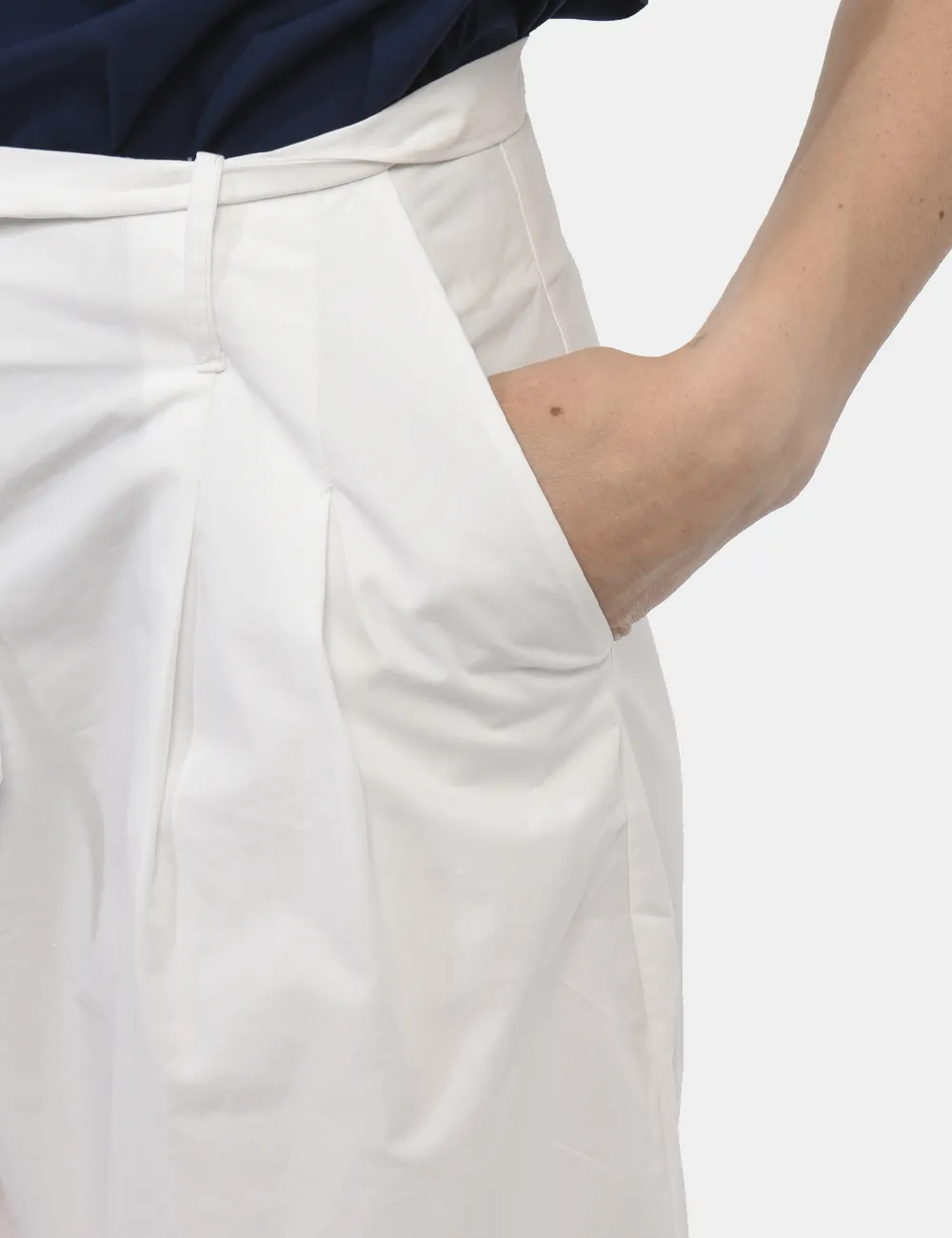 Pantaloni Rue De Clerie Bianco