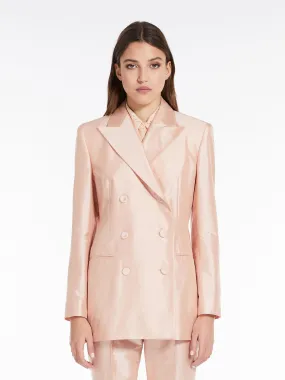 Pink Silk Jacket
