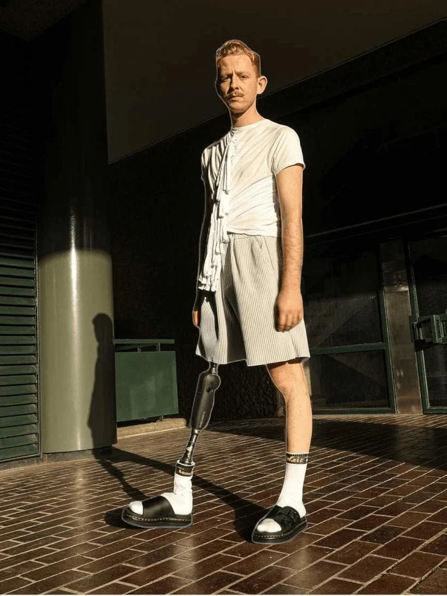 Sandali da infilare dax in pelle