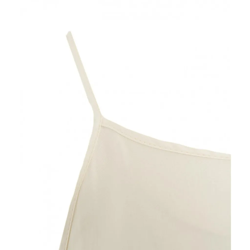 Top in viscosa crema