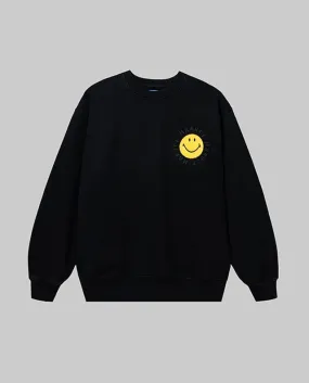 Vintage Smiley Market Crewneck Sweatshirt