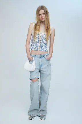 Wide Leg High-Waisted Jeans for Women